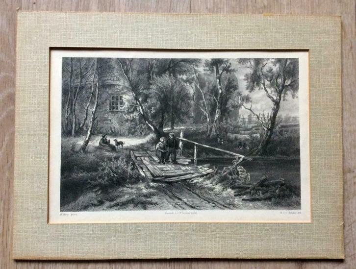 Litho M Heijl 1835 vervaardigd door HAC Dekker, Antiek en Kunst, Kunst | Litho's en Zeefdrukken, Ophalen of Verzenden