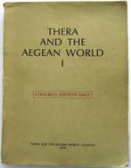 Thera and the Aegean World I PB Congress Edition Griekenland, Ophalen of Verzenden, 14e eeuw of eerder, Gelezen, Europa