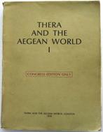 Thera and the Aegean World I PB Congress Edition Griekenland, Enlèvement ou Envoi, 14e siècle ou avant, Utilisé, Europe