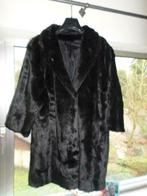Veste manteau en fourrure synthétique, Comme neuf, Noir, Taille 42/44 (L), Enlèvement ou Envoi