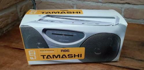 Nouvelle radio compacte portable Tamashi R86, TV, Hi-fi & Vidéo, Radios, Neuf, Radio, Envoi