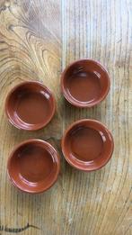 Terracotta potjes: 9cm diameter, 4st, Huis en Inrichting, Keuken | Servies, Ophalen, Gebruikt