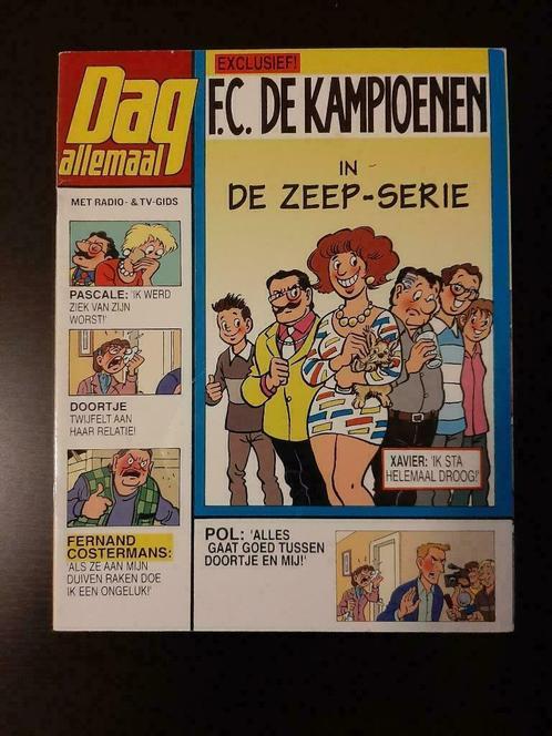 F.C. De Kampioenen - De zeep-serie , Livres, BD, Comme neuf, Une BD, Enlèvement ou Envoi