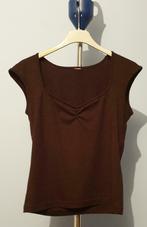 Top marron, Vêtements | Femmes, Tops, Manches courtes, Taille 38/40 (M), Enlèvement ou Envoi, Comme neuf