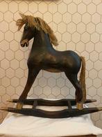 Balançoire cheval en bois, Antiquités & Art