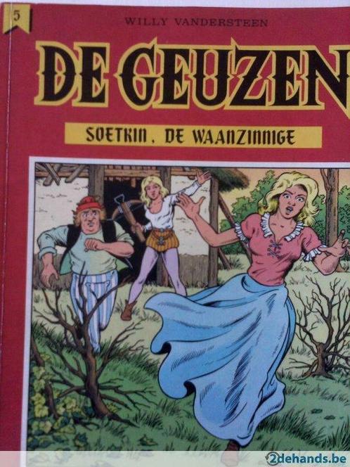 DE GEUZEN.  Strip. nr. 5. Soetkin, de waanzinnige., Livres, BD, Utilisé, Une BD, Enlèvement ou Envoi