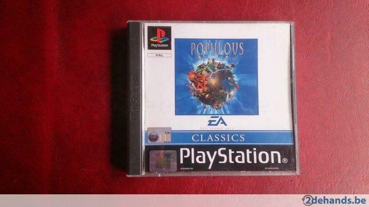 Populous, Consoles de jeu & Jeux vidéo, Jeux | Sony PlayStation 1, Neuf, Enlèvement ou Envoi
