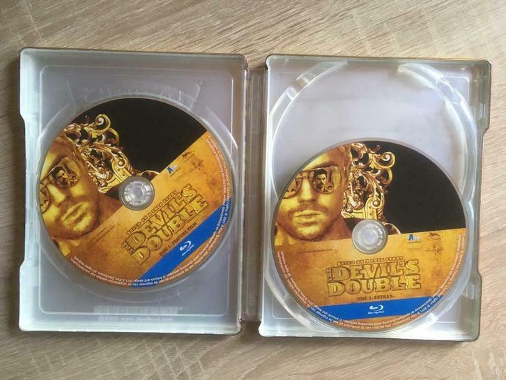 DEVIL’S DOUBLE - BLU-RAY + BONUS DISC - STEELBOOK 2 discs, CD & DVD, Blu-ray, Action, Coffret, Enlèvement ou Envoi