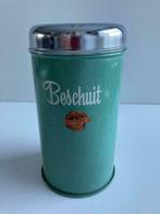 Brabantia : Vintage Beschuitbus met metalen houder 1958, Antiek en Kunst, Ophalen of Verzenden