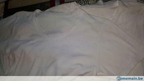 3 chemisettes - t-shirts pour homme S/M, Vêtements | Hommes, Sous-vêtements, Blanc, Enlèvement ou Envoi
