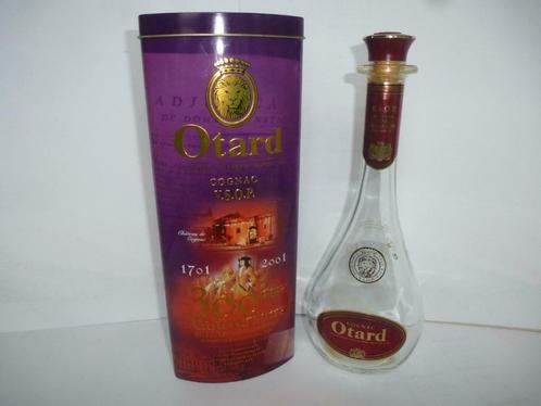 Boîte à cognac Otard avec bouteille vide de 2001, Collections, Marques & Objets publicitaires, Comme neuf, Emballage, Enlèvement ou Envoi