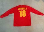 Shirt Dembele rode duivels (maat 8 jaar), Gebruikt, Rode Duivels, Verzenden, Sport- of Zwemkleding
