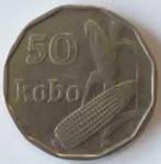 Nigeria - 50 kobo - 1991, Timbres & Monnaies, Monnaies | Afrique, Enlèvement ou Envoi, Monnaie en vrac, Nigeria