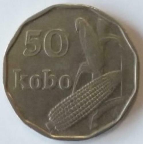 Nigeria - 50 kobo - 1991, Postzegels en Munten, Munten | Afrika, Losse munt, Nigeria, Ophalen of Verzenden