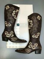 Bruine laarzen (cowboylaarzen) F. Nieuwe mode - Maat 36