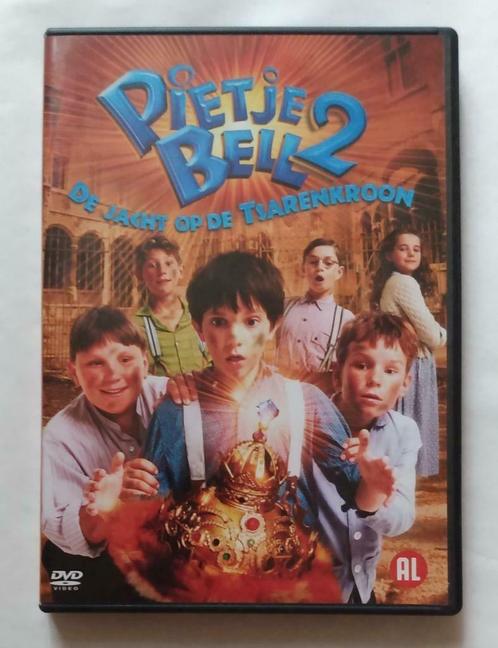 Pietje Bell 2: De Jacht op de Tsarenkroon comme neuf, Cd's en Dvd's, Dvd's | Kinderen en Jeugd, Zo goed als nieuw, Film, Komedie