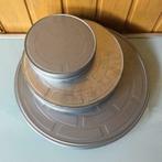 Oude filmdozen in metaal 38, 28 en 18,5 cm diameter, Antiek en Kunst, Curiosa en Brocante, Ophalen of Verzenden