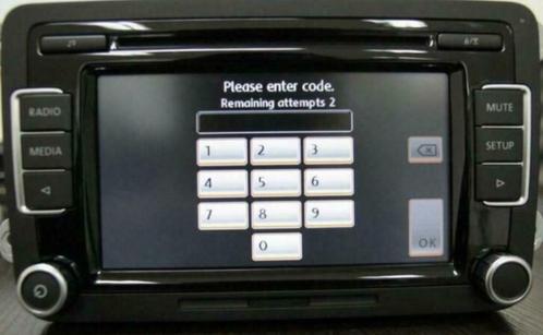RNS 300 / RNS 310 / RNS 510 Radio code Vw,Skoda,Audi en Seat, Auto diversen, Autoradio's, Ophalen