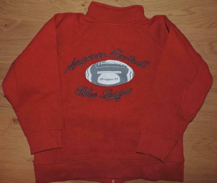 Gilet rouge Blue boy 110 (5 ans), en EXCELLENT ETAT, Kinderen en Baby's, Kinderkleding | Maat 110, Zo goed als nieuw, Jongen, Overige typen