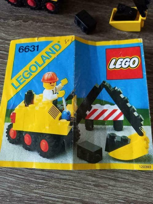 Lego Steam Shovel 6631, Kinderen en Baby's, Speelgoed | Duplo en Lego, Gebruikt, Lego, Complete set, Ophalen of Verzenden
