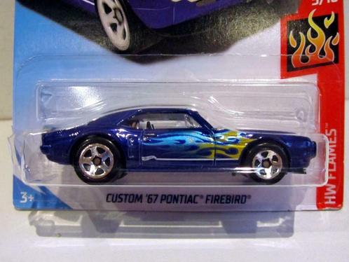 Custom '67 Pontiac Firebird (blauw) Factory Sealed Set !, Hobby en Vrije tijd, Modelauto's | Overige schalen, Zo goed als nieuw