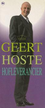 Hofleverancier Geert Hoste, Nieuw, Anekdotes en Observaties, Ophalen of Verzenden, Geert Hoste