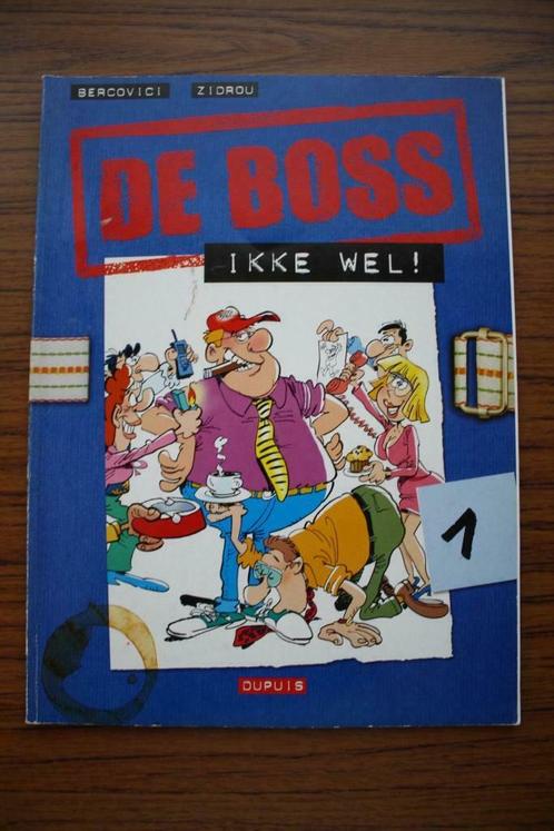 Stripverhaal: De Boss - Ikke wel., Boeken, Stripverhalen, Gelezen, Eén stripboek, Ophalen of Verzenden