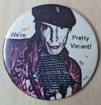 button The Sex Pistols / Johnny Rotten (Punk), Ophalen of Verzenden, Button
