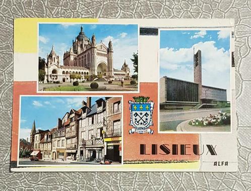 Oude ansichtkaarten van Lisieux (Frankrijk/Normandië), Verzamelen, Postkaarten | Buitenland, Gelopen, Frankrijk, 1960 tot 1980