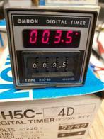 kn0243: H5C-4D  Omron digitale timer  van 0.1 tot  999.9sec, Hobby en Vrije tijd, Elektronica-componenten, Nieuw, Ophalen of Verzenden