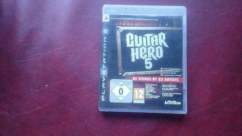 Guitar hero 5, Consoles de jeu & Jeux vidéo, Jeux | Sony PlayStation 3, Utilisé, Enlèvement ou Envoi