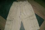 beige korte broek mt 104, Kinderen en Baby's, Ophalen of Verzenden, Gebruikt, Jongen, Broek