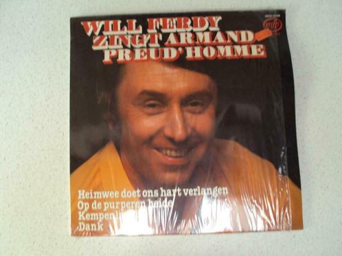 LP "Will Ferdy" Zingt Armand Preud'homme anno 1971, Cd's en Dvd's, Vinyl | Nederlandstalig, Levenslied of Smartlap, 12 inch, Ophalen of Verzenden