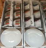 Set Van 6 Kopjes met Schotels, Huis en Inrichting, Ophalen, Nieuw, Kop(pen) en/of Schotel(s)