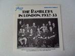 LP "The Ramblers" in London 1932-33., Cd's en Dvd's, Ophalen of Verzenden, 12 inch