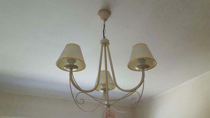 Suspension (abat-jours inclus), Maison & Meubles, Lampes | Suspensions, Utilisé, Métal, Enlèvement