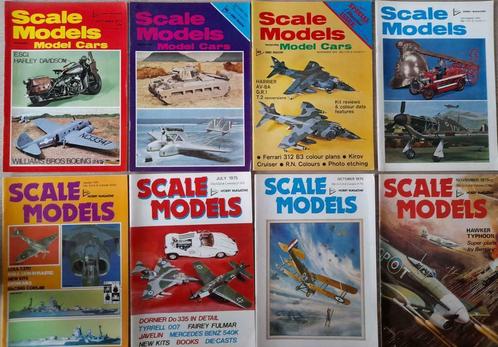 Modelbouw tijdschriften Scale Models 1973 - 1977, Verzamelen, Tijdschriften, Kranten en Knipsels, Ophalen of Verzenden