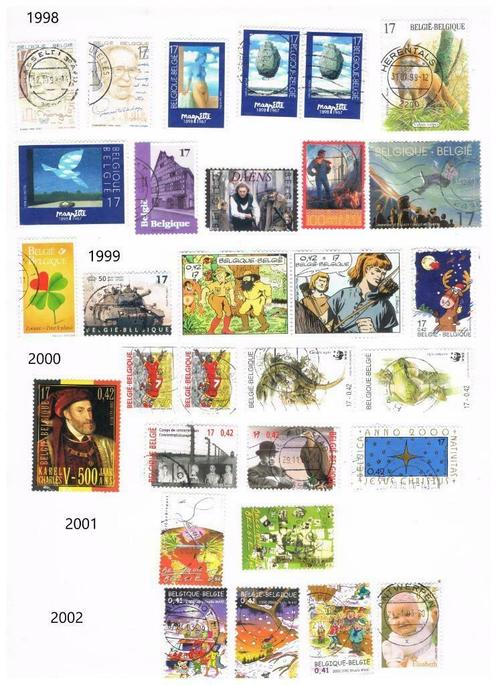 timbres Belgique 1998-2014, Timbres & Monnaies, Timbres | Europe | Belgique, Europe, Enlèvement ou Envoi