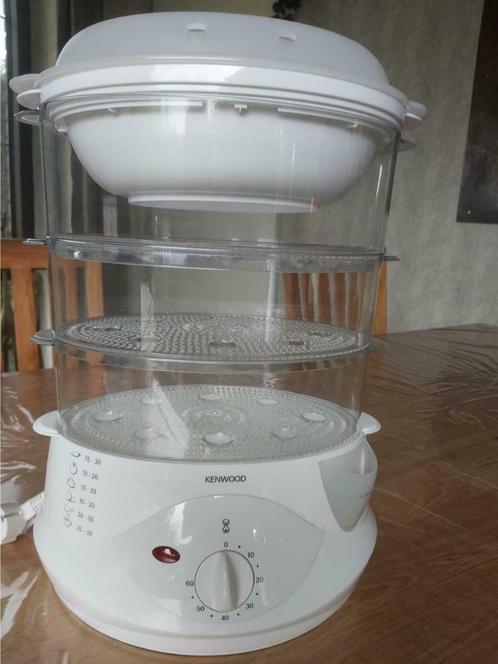 Stoomkoker Kenwood 3 niveau’s-Zo goed als nieuw, Elektronische apparatuur, Overige elektronische apparatuur, Zo goed als nieuw
