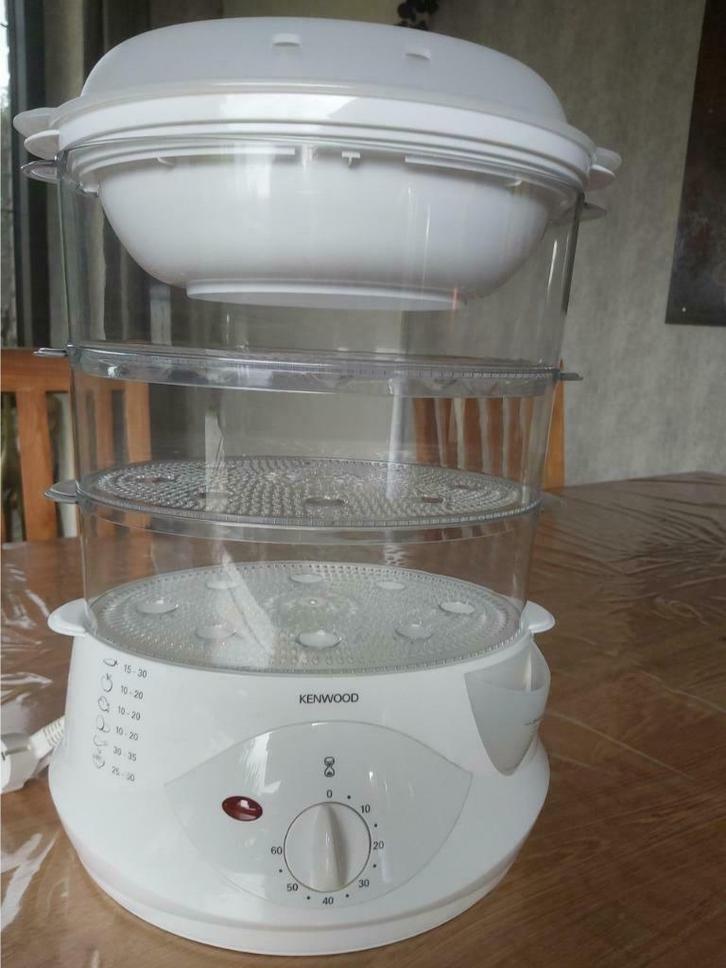 Stoomkoker Kenwood 3 niveau’s-Zo goed als nieuw, Elektronische apparatuur, Overige elektronische apparatuur, Zo goed als nieuw