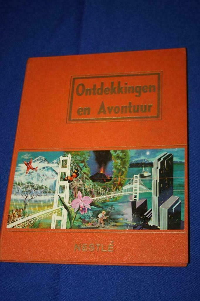 Ontdekkingen en avontuur (Nestlé ) 1 prent ontbreekt, Boeken, Prentenboeken en Plaatjesalbums, Gelezen, Plaatjesalbum, Ophalen of Verzenden