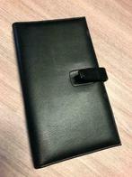 Zwart lederen reisportefeuille met sluiting, Enlèvement ou Envoi, Neuf