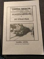 Capita Selecta uit de Filmgeschiedenis * De Stille Film, Gelezen, Ophalen of Verzenden, Vakgebied of Filmindustrie