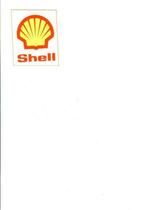 SHELL - fluosticker uit de jaren 70, Verzamelen, Nieuw