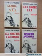 4 S.A.S. de Gérard de Villiers chez Plon à 3 euros pièce sas, Livres, Utilisé, Enlèvement ou Envoi