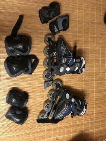 Skates Fila enfant Wizy 32-35, Autres marques, Rollers 4 roues en ligne, Réglable, Comme neuf