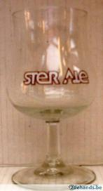 Bier brouwerij glas Ster ale Sterkens Antwerpen, Verzamelen, Biermerken, Gebruikt, Ophalen of Verzenden