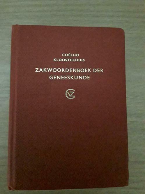Zakwoordenboek der geneeskunde   Coëlho, Livres, Livres scolaires, Utilisé, Enlèvement ou Envoi
