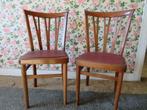 Twee vintage stoelen, Huis en Inrichting, Ophalen, Gebruikt