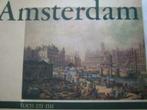 Amsterdam toen en nu / Van Der Waal, Boeken, Ophalen of Verzenden, Gelezen